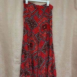 Women's Anthropologie Wide Leg Flare Print Pants - 8